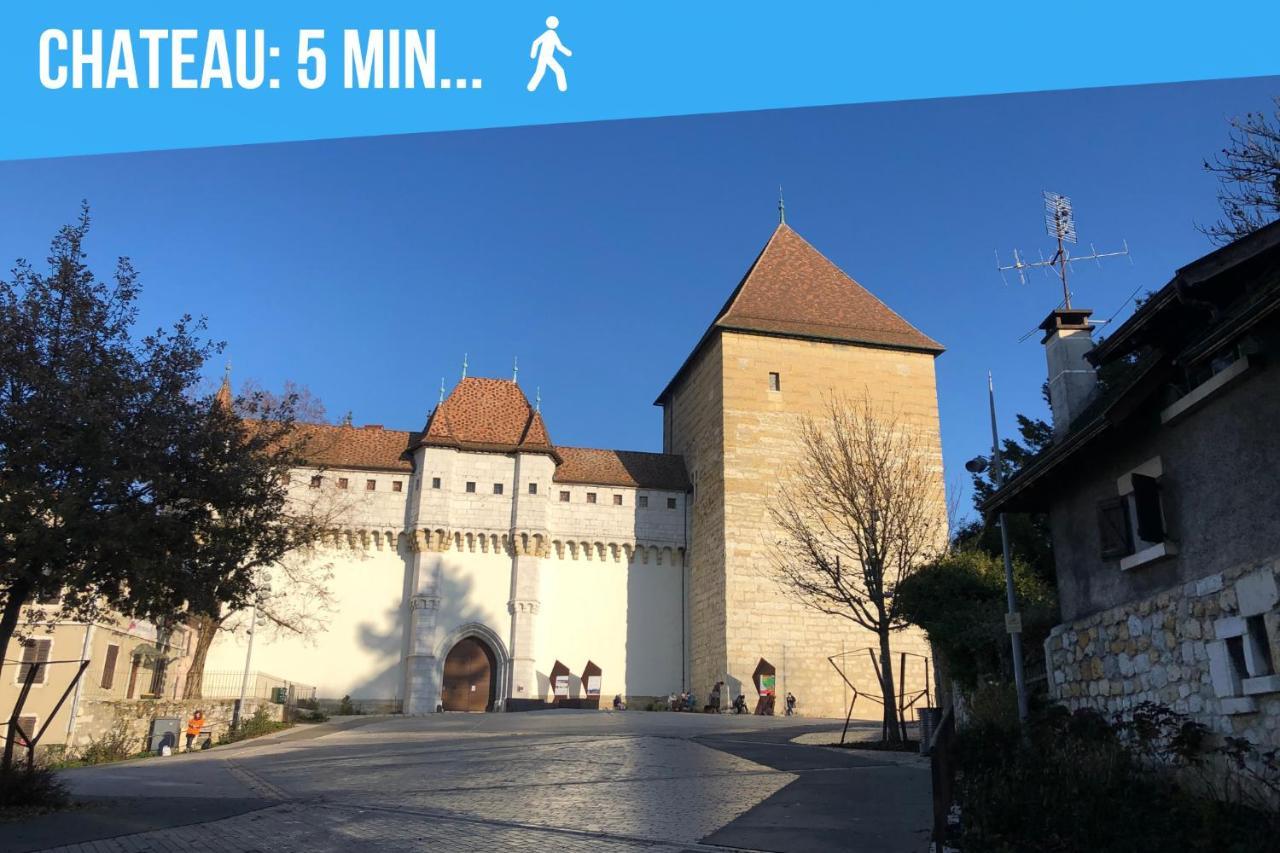 Le Paquier - Mycosyapart, Vieille Ville, Calme, Lac 100M, Netflix Annecy Bagian luar foto