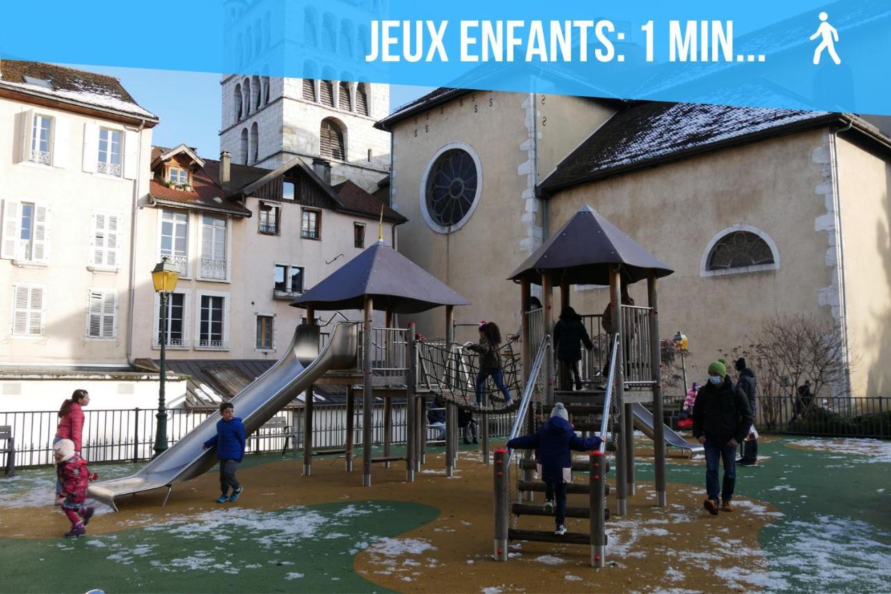 Le Paquier - Mycosyapart, Vieille Ville, Calme, Lac 100M, Netflix Annecy Bagian luar foto
